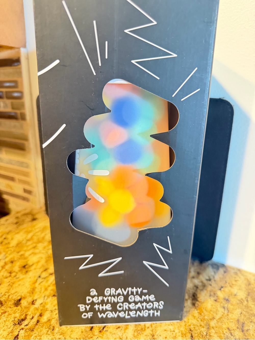 Colorful Fuzzy Faces Stacking Game - Multi-Color - Picture 2 of 3